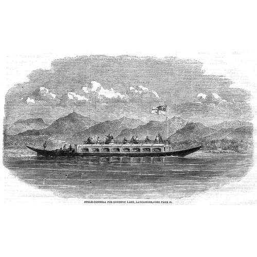 Steam gondola boat - steam,