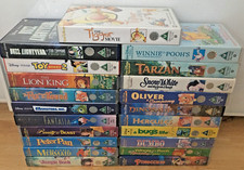 Disney Classic VHS Tapes Bundle (job lot)