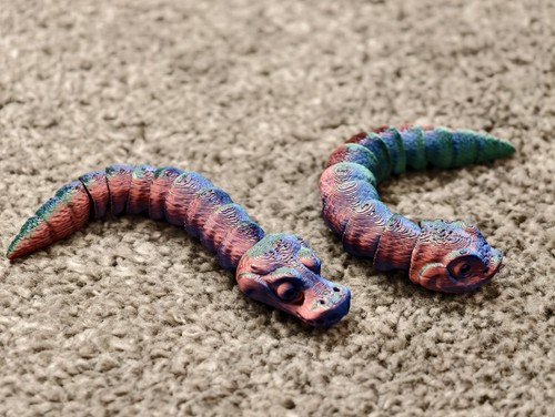 Printed pair snakes flexi - printed,