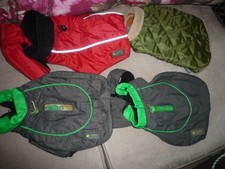 DOG COATS JOBLOT 10 "