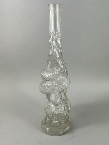 Antique clear glass - , snake