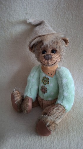 Unique artist teddy bear - unique,
