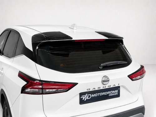 Rear roof spoiler for nissan - roof,