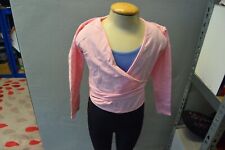 Pale pink Cotton ballet wrap crossover tops - various sizes