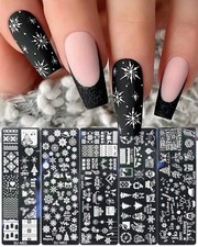 Christmas Nail Stamping Plate
