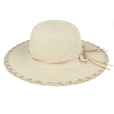 Paper Straw Floppy Hat –
