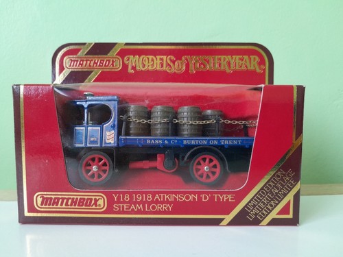 Y18 matchbox 1918 atkinson - 1918,