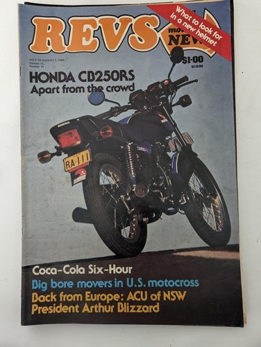 Revs motorcycle news - news, magazine