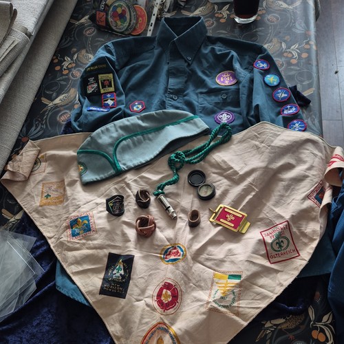 Vintage boy scout shirt - vintage,