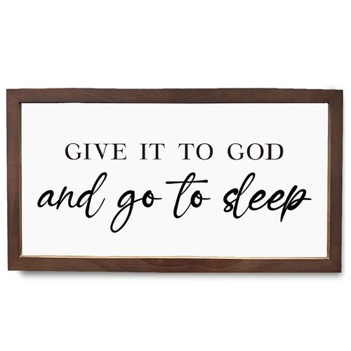 Christian sign give god - sign, it