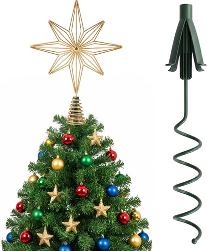 Christmas tree topper holder - topper,