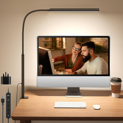 Led desk lamp with clamp - led,