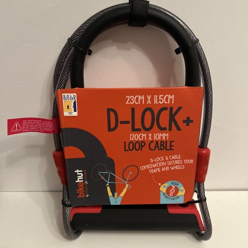 Bicycle lock loop - d-lock, cable
