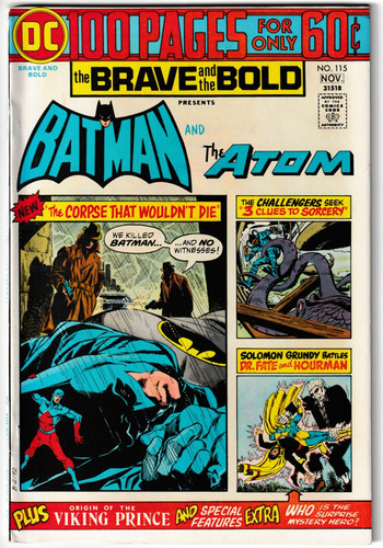 Brave and the bold 115 - and, #115