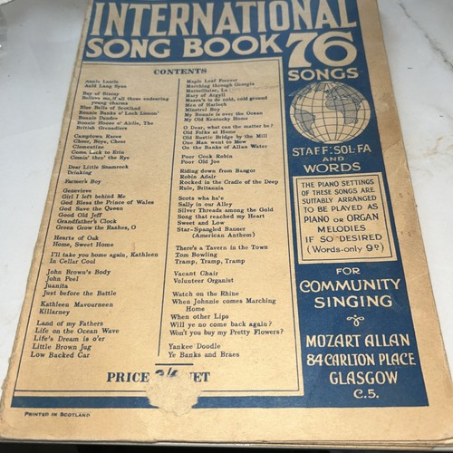 Vintage international song - international,