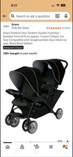 Double pushchair was 138 - double,