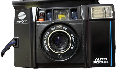 Minolta film camera including - minolta,