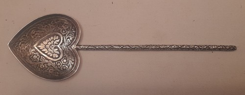 Kashmiri heart shaped stirling - shaped,