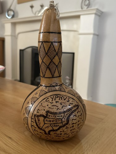 1950s cyprus greek gourd - 1950s,