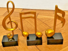 Art 3pcs Music Note Ornament