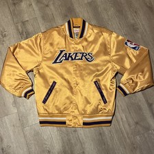Mitchell & Ness NBA Los Angeles Lakers Satin Jacket - Men’s Size M - HWC
