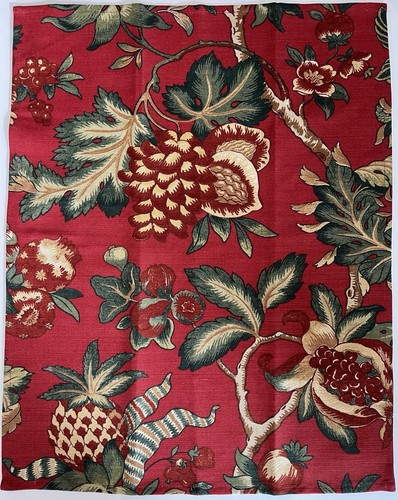 Linen tea towel - red, terracotta
