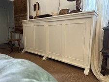 7ft antique painted - painted, hall