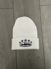 White Cortiez Beanie Hat One