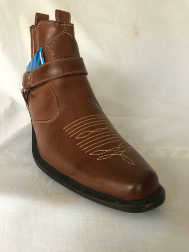 Western cowboy boots - boots, tan