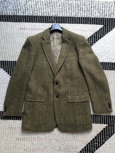 Harris tweed suit jacket - tweed,