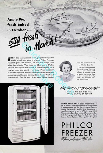 Original 1948 advert for
