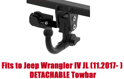 Detachable tow bar for - detachable,