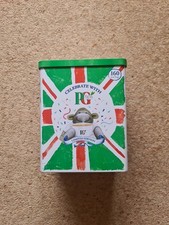 PG Tips Limited Edition Diamond Jubilee Tea Bag Tin Empty Hinged Lid