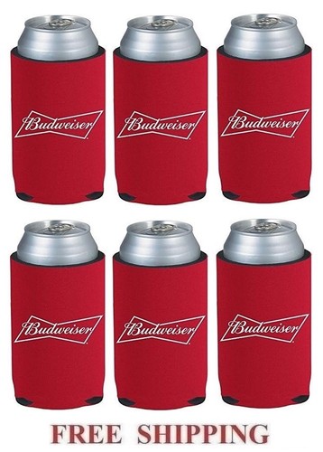Budweiser beer can cooler - can,
