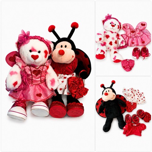 Build bear hearts - a,
