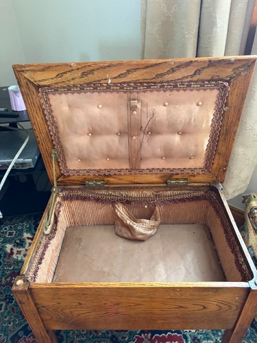 Antique lift top - antique, box