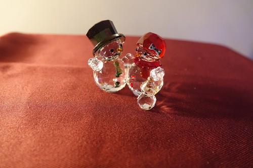 Swarovski snowman family - snowman,