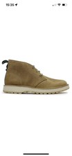 Clarks Mens Desert Boots Solsbury DB Casual Lace Up Dark Sand Size 11