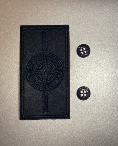 Stone island badge patch with - stone,