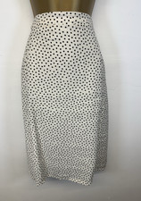 David Nieper Skirt White Black