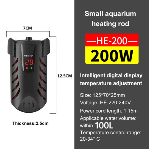 100 200w aquarium water - 100-200w, heater