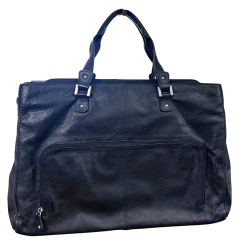 Clarks black pebble leather - black,