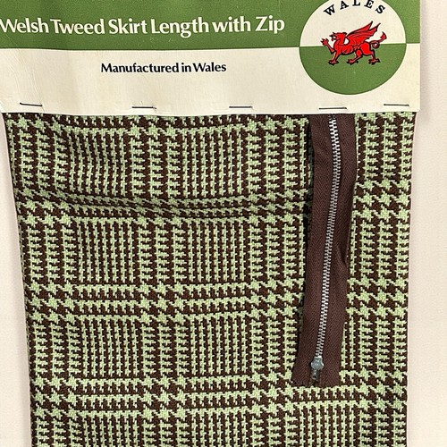 Vintage welsh tweed fabric - welsh,