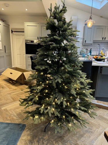 John lewis pre lit - john, green