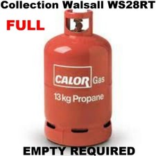CARAVAN CATERING VAN NEW FULL 13 KG 13KG CALOR GAS LPG PROPANE BOTTLE REFILL