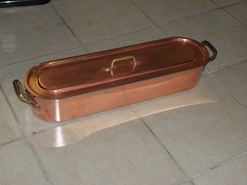 Copper pan fish - copper,