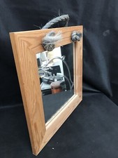 Mirror Wooden Frame Dolphin