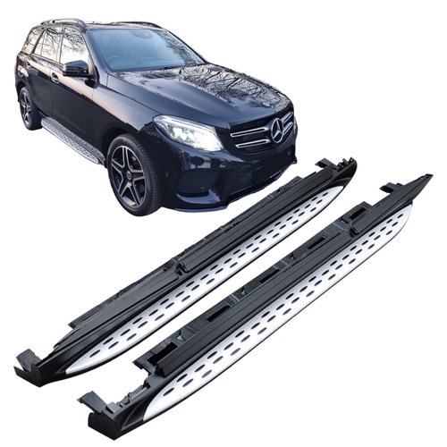 Mercedes benz side steps gle - side,