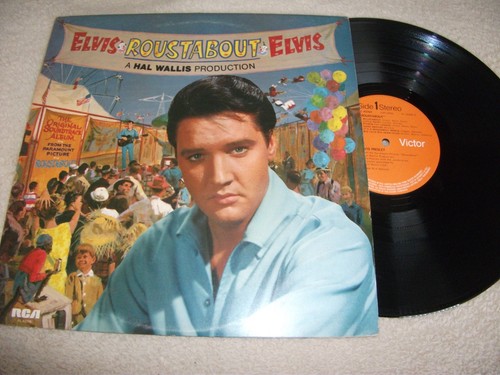 Elvis presley roustabout vinyl - elvis,