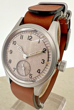 Baltany Automatic Mens Field Watch 36mm Travel Pouch Spare NATO Strap